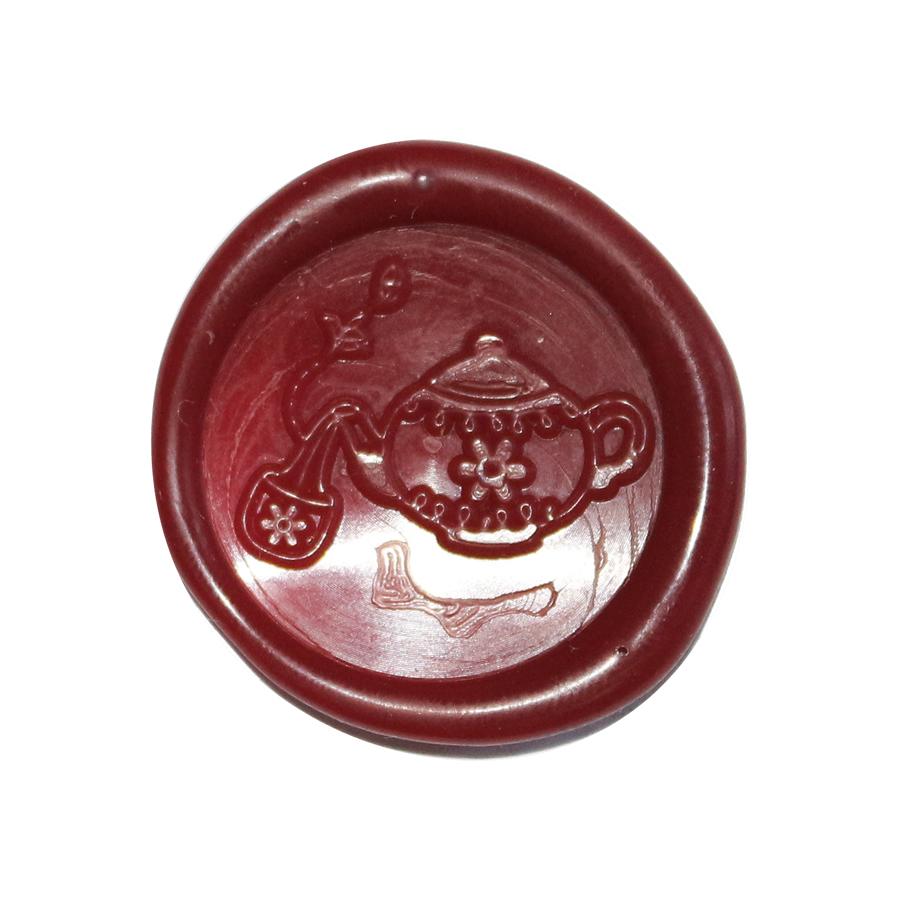 buy alice teapot mad hatter wax seal stickers