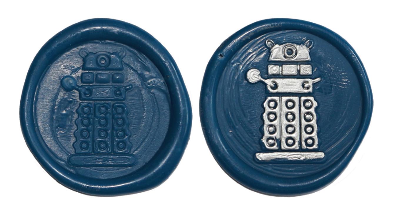 buy Dalek Doctor Who Wax Seal Stickers