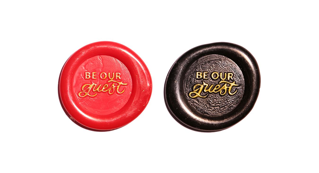 Be Our Guest Peel & Stick Wax Seals