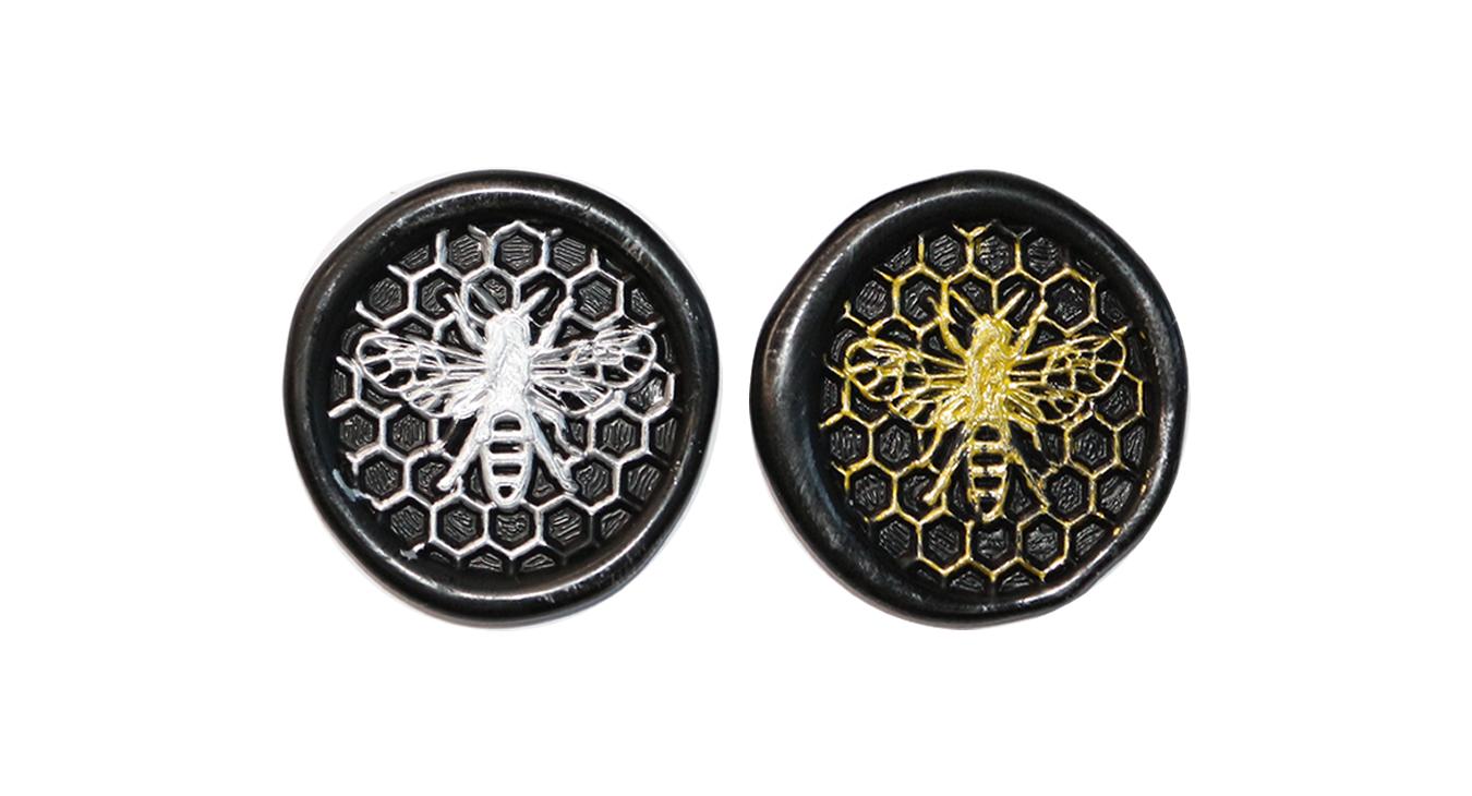 Buy Honeycomb Bee Wax Seal Stickers