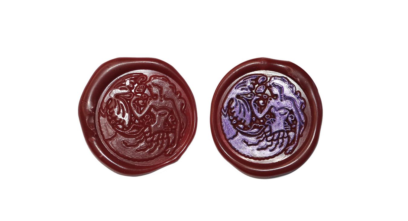 Buy Little Mermaid Wax Seal Stickers